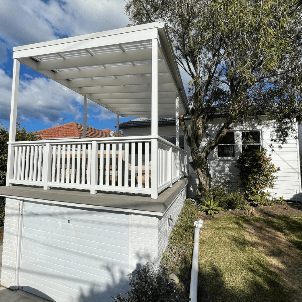 Allambie Heights, Northern Sydney After Deck & Pergola Construction